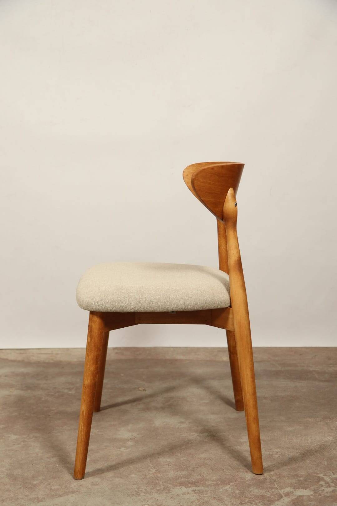 Chaises de salle à manger modernes, chaises de bureau, à personnaliser, ensemble de chaises en bois de hêtre de 4/6/8