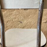 White formica chair