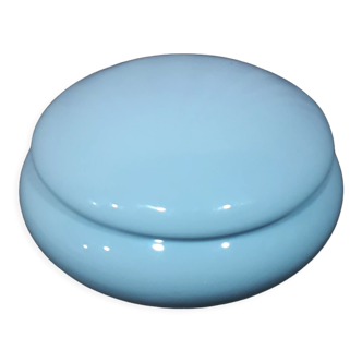 White porcelain pill box