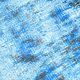 2x9 di̇stressed blue oushak runner rug, 282x75cm