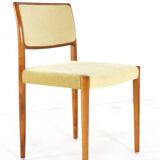 Set of 4 Niels O Möller model 80 chairs vintage danish design