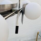 Chandelier of 4 space-age opalines