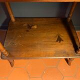 Workers' table Art Nouveau marquetry