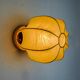 “Cocoon” wall lamp, resin and pine, Italy, 1970