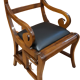 Chaise notariale, bibliothèque luxueux
