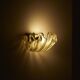 Barovier & Toso glass shell wall lamp