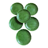 Vintage Gien cabbage plates