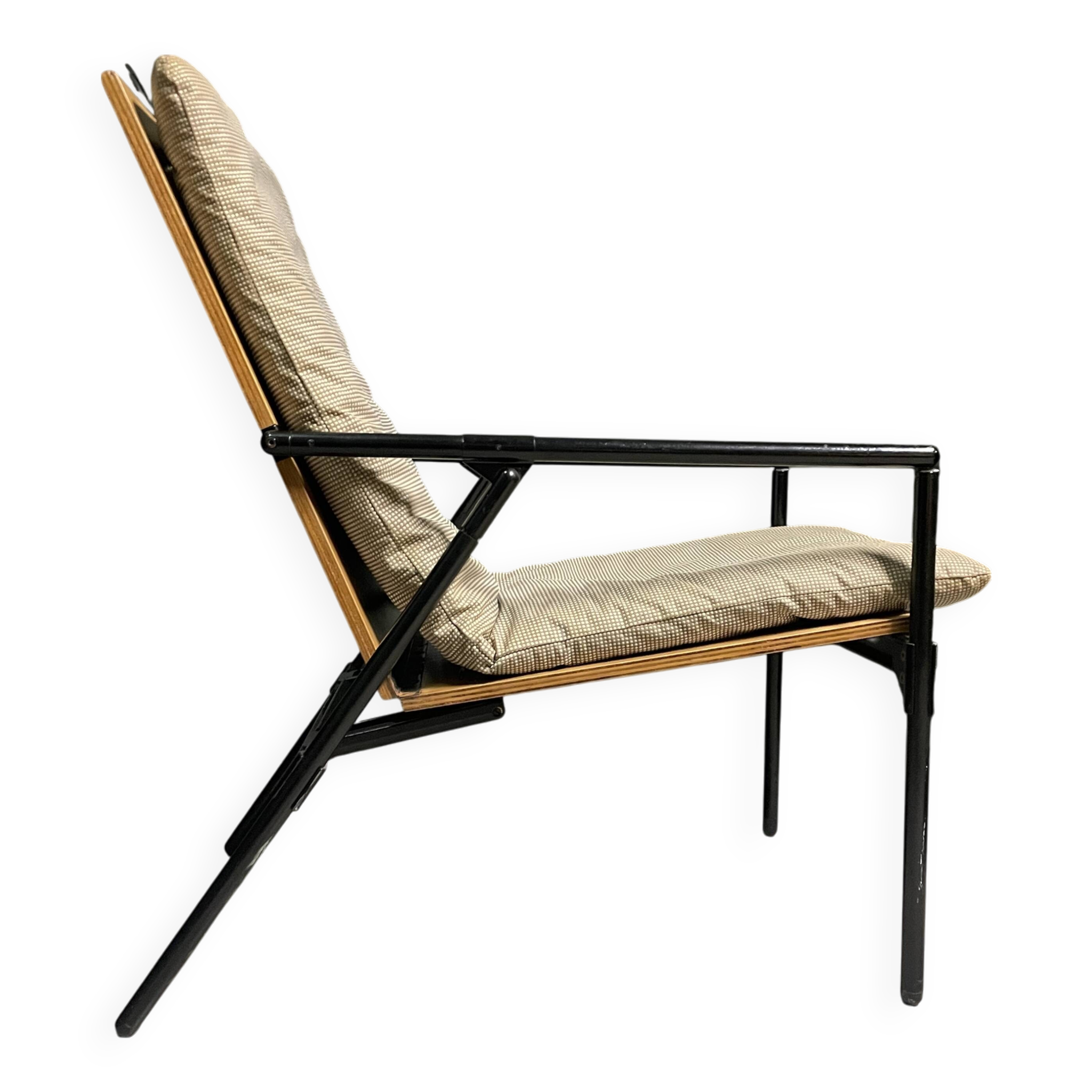 Rare Richard sapper folding chair for B&B italia,