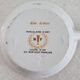 Beurrier porcelaine d'art