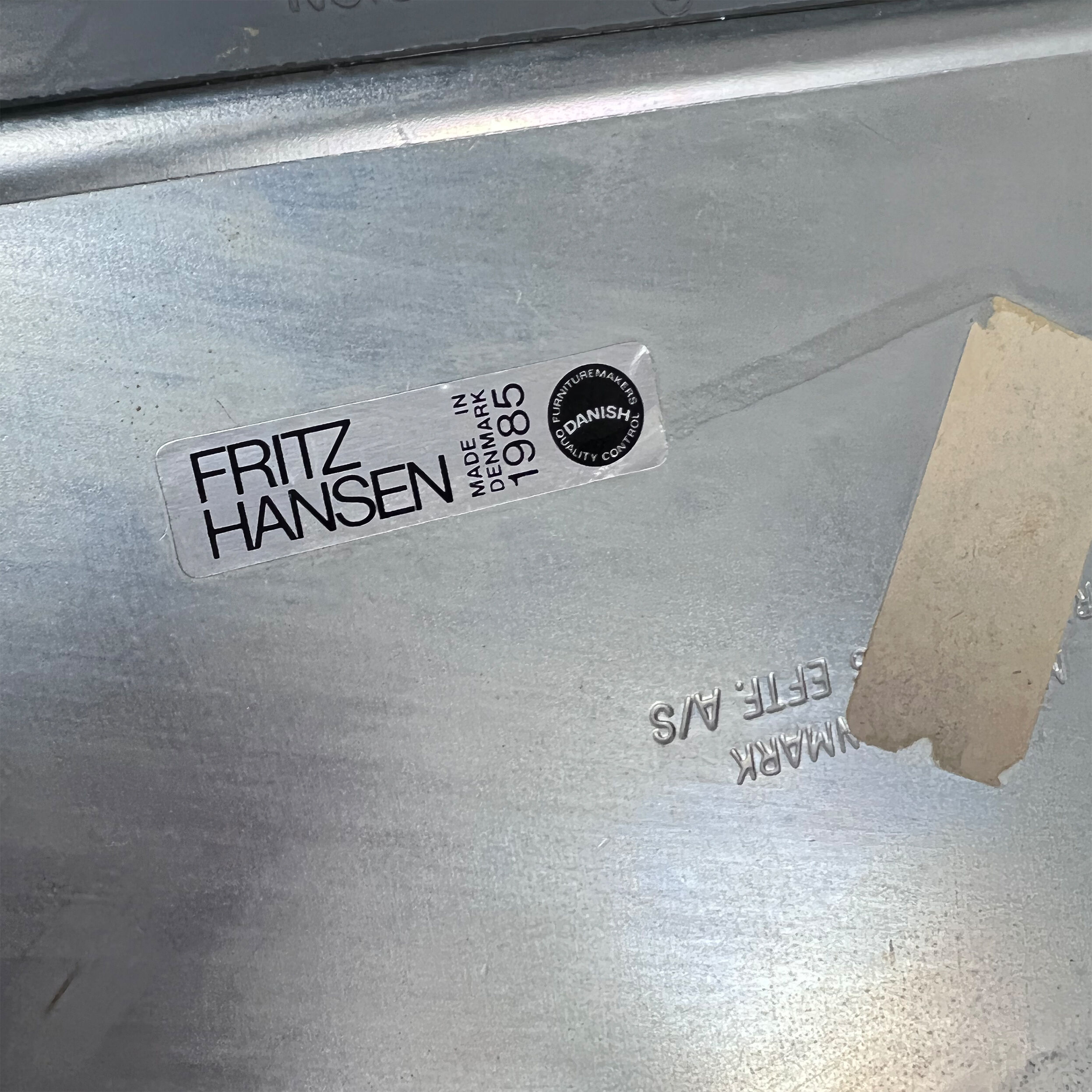 Cafe Chair by Fritz Hansen, 1985