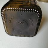 Square amber bottle