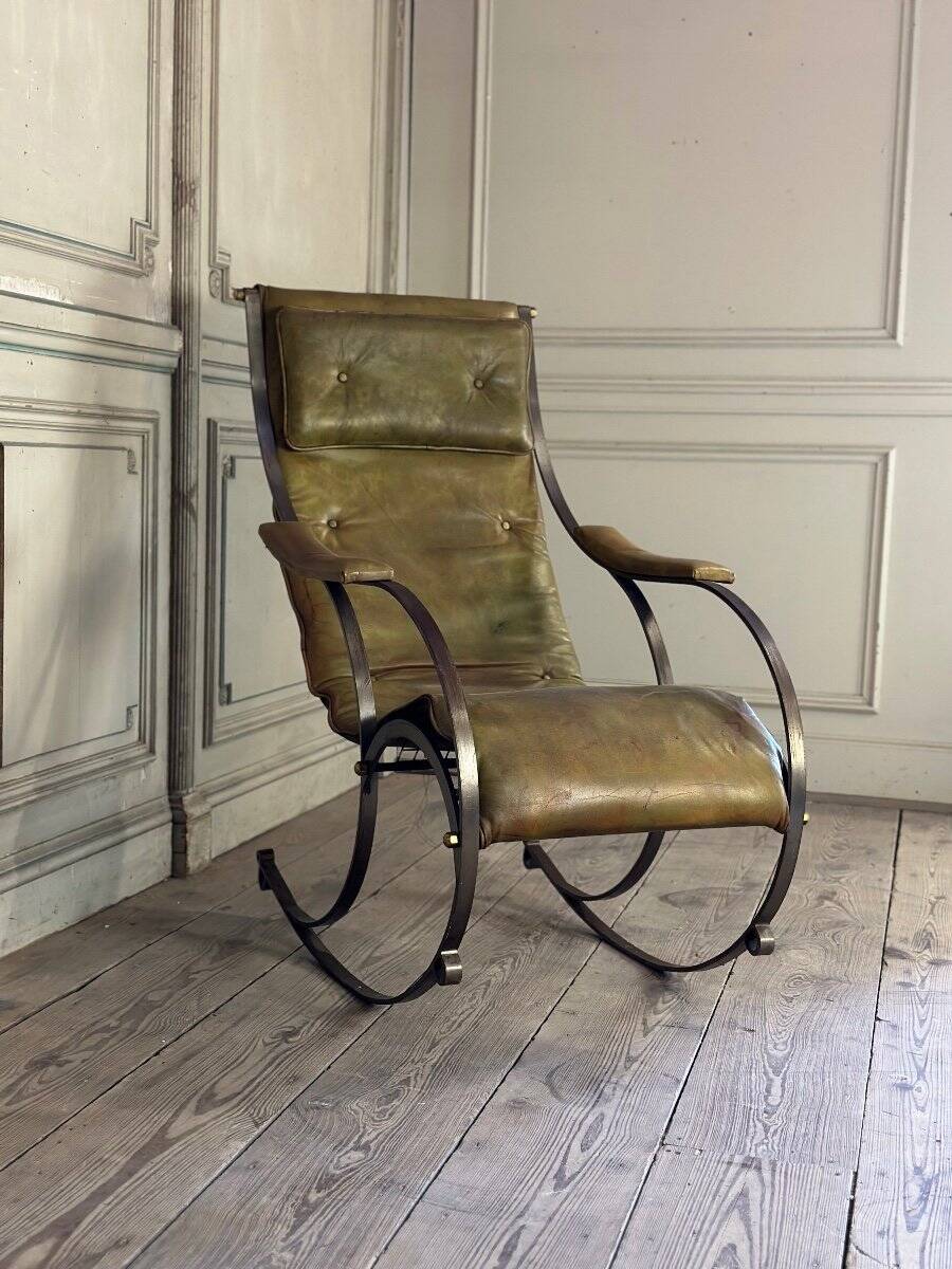 Rocking chair after Peter Cooper, 1950 edition by Winfield