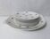 antique dessert service Lunéville 8 plates + 1 cake dish