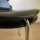 Pair of black chairs ant tripod model 3100 "the ant" by Arne Jacobsen edition Fritz Hansen
