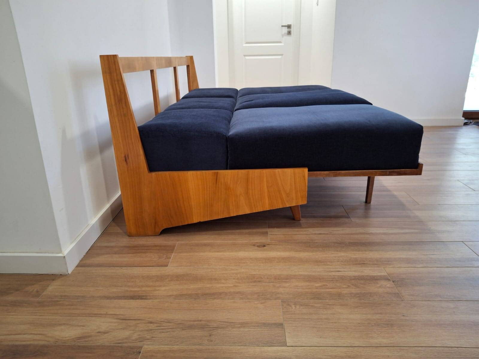 Folding sofa, designer Lejkowski Leśniewski, 1960s, Poland