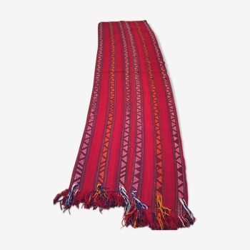 Berber carpet in camel wool 90x335cm
