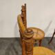 Ensemble de 4 chaises bistro vintage, années 1950