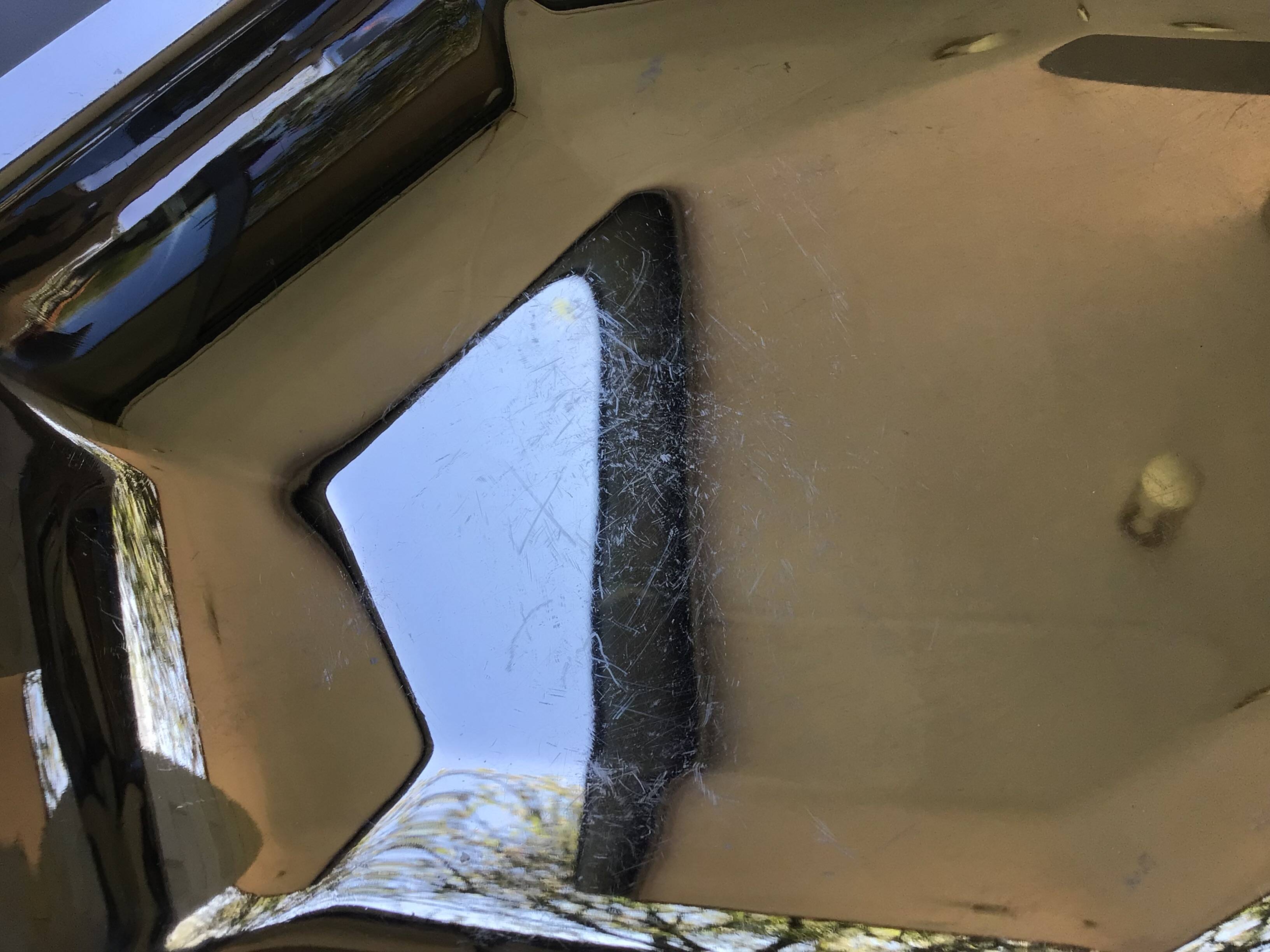 Coupe inoxydable octogonale poignées bois