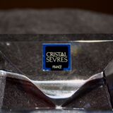 Ancient sevre crystal ashtray Air France 1970