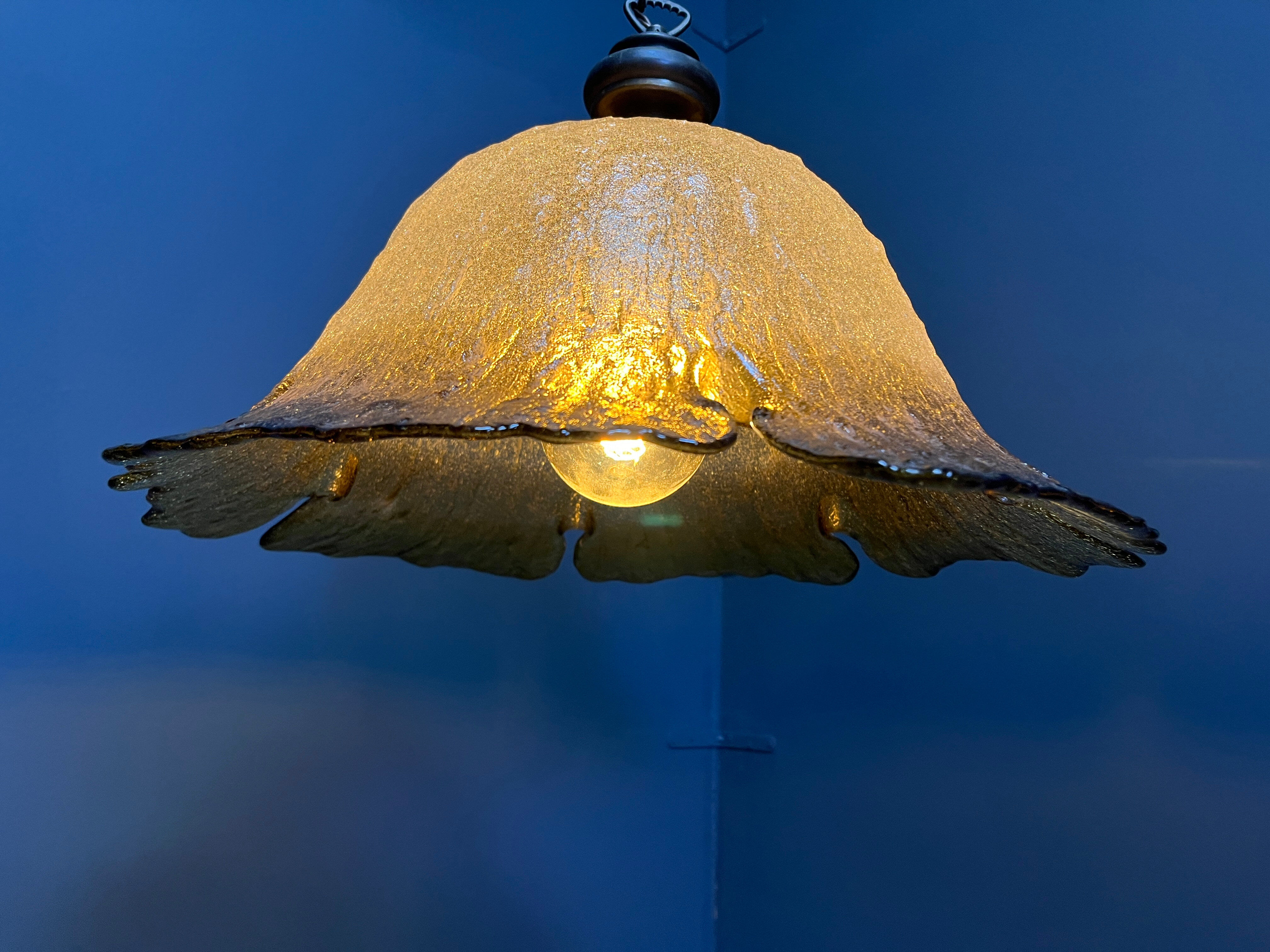 Vintage Murano glass pendant light, 1960s