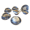 Coffee service in earthenware villeroy & boch, burgenland blue