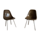 Pair of DSX chairs by Charles and Ray Eames Herman Miller edition