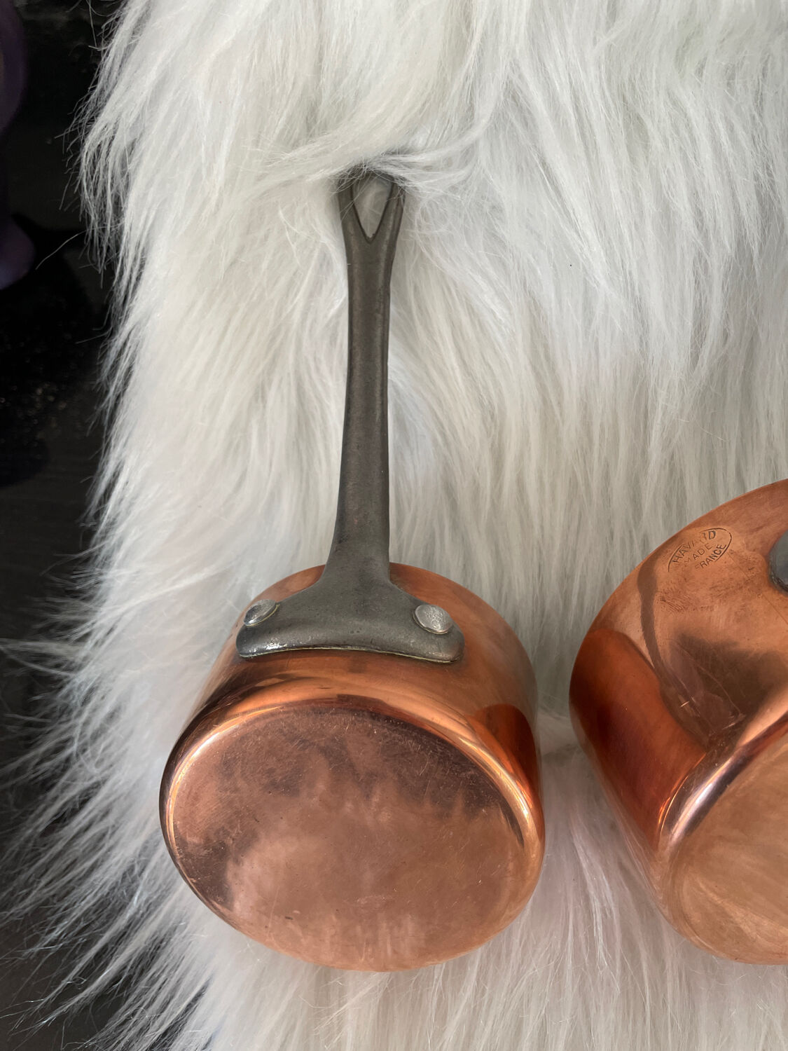 Havard copper saucepan