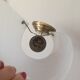 Pair of vintage scroll wall lights