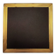 Golden square frame Italy circa 1970