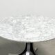 Vintage round marble dining table model T69 by Osvaldo Borsani for Tecno, 1970s