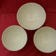 Lot de 3 bols vintage en faïence