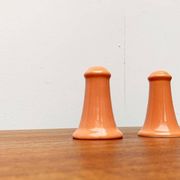 Postmodern ceramic salt and pepper shakers by Gallo Design for Villeroy & Boch, set of 2.