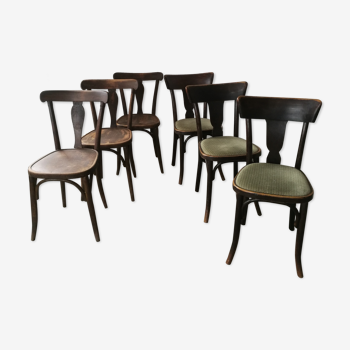 Set of 6 chairs bistro Thonet