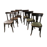 Set de 6 chaises bistrot Thonet