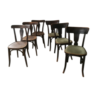 Set de 6 chaises bistrot Thonet
