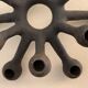 Bougeoir design scandinave Spider Jens H. Quistgaard pour Dansk, 1960