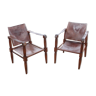 Beech 1940 Safari armchairs