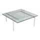 Table basse des années 1970 Poul Kjaerholm Modèle : PK61 (non signée)