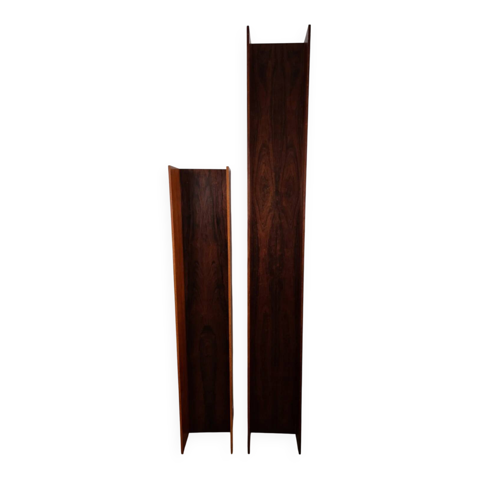 Two rosewood shelves by Wilhelm Renz, Germany, 1960.