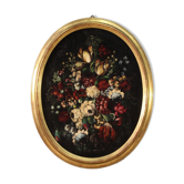 Still life painting from the 19th century