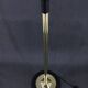 1970s Pair of Glass Brass Floor Lamps by Kamenicky Senov , Czechoslovakia