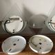 Pair of Illo wall lamps for Lamperti, 1980s, made in Italy