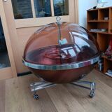 Rolling mini bar attributed to Pierre Cardin