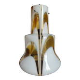 Vintage blown glass pendant lamp/chandelier
