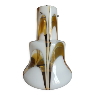 Vintage blown glass pendant lamp/chandelier