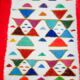Vintage Berber Kilim, traditional wall tapestry from the popular art of Gafsa