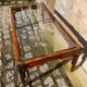 rattan coffee table