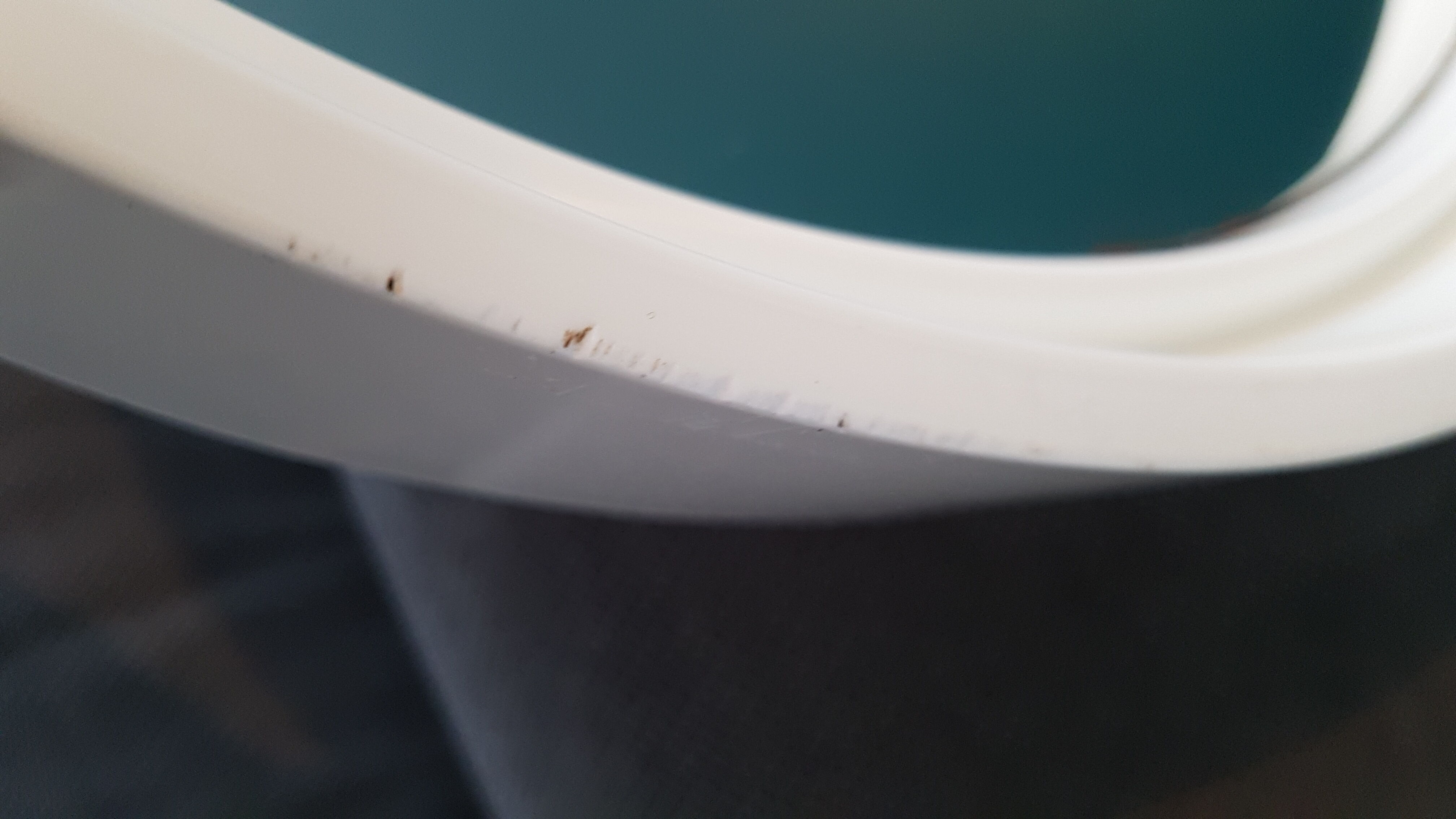 White round wall mirror 40cm Gilac