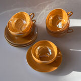 Service en porcelaine irisé 