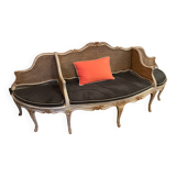 Bergere cane L2.60xP0.80xH1 M sold with seat and cushions